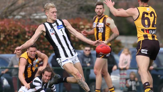 VFL teams are currently dominated by AFL-listed players. Picture: Ian Currie