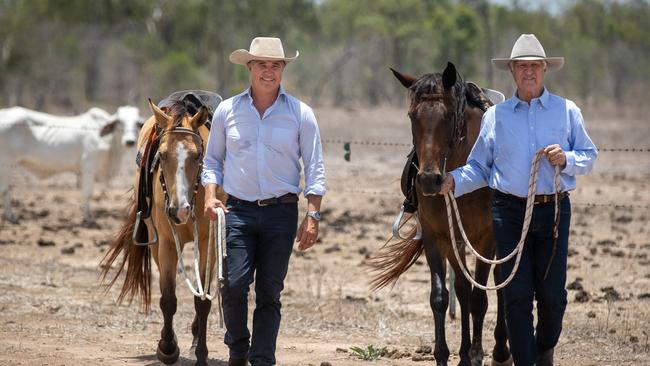 Bob &amp; Robbie Katter - Photo: Cameron Laird