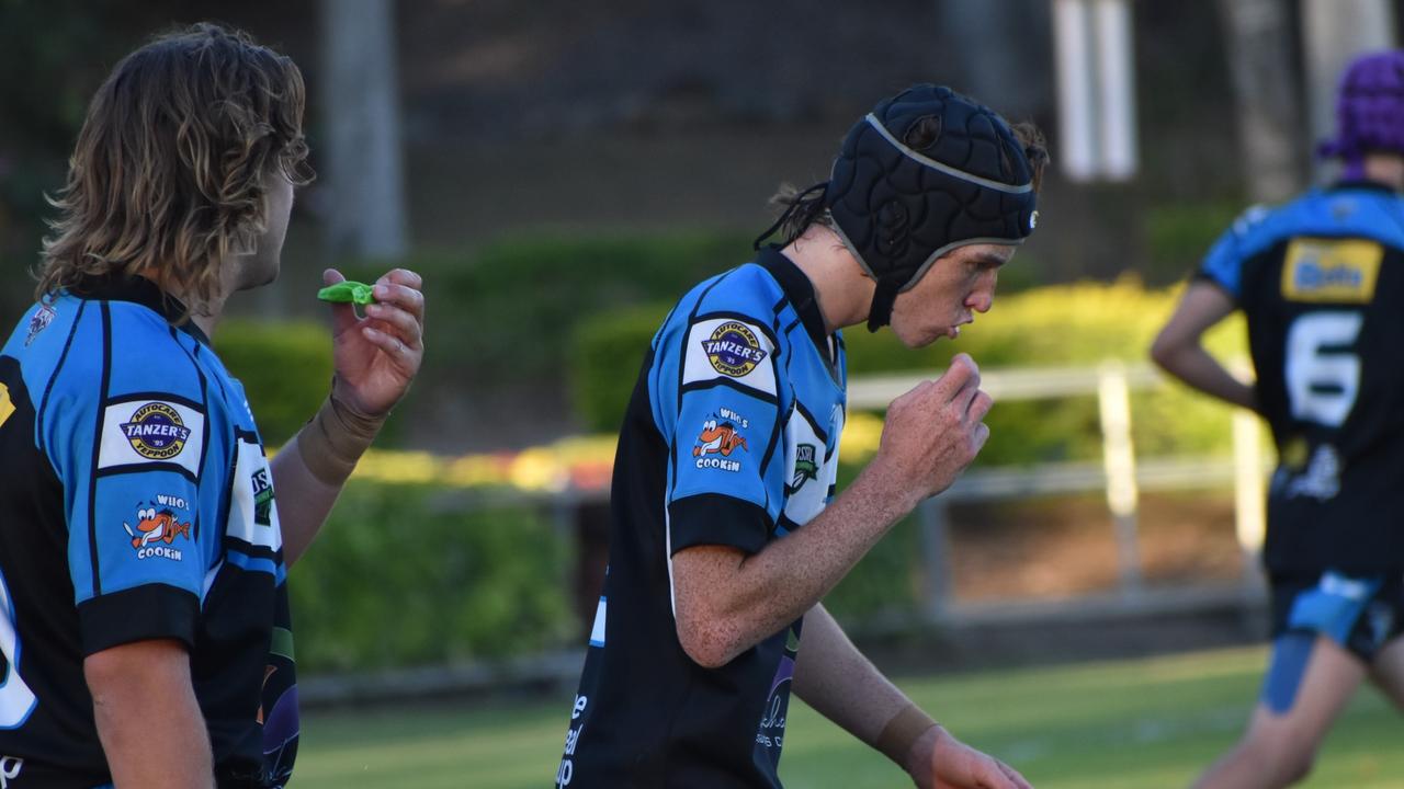 Rockhampton District Secondary Schools Rugby League Open C grand final, Yeppoon State High 1 versus Gladstone State High 1, Rugby Park, Rockhampton, September 10, 2021.