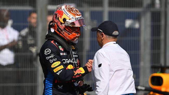 Verstappen has gone three races without a win. (Photo by Rudy Carezzevoli/Getty Images)