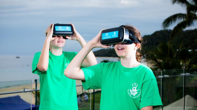 Ecomarines Secondary Schools Ambassador Training Day at Tangalooma. Picture: Renae Droop/RDW Photography