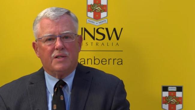 UNSW Professor Carl Thayer. Picture: YouTube