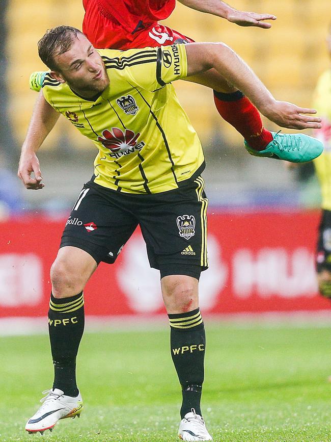 Former Wellington striker Hamish Watson will shoulder the goal scoring burden at Melbourne Knights. Picture: Getty Images