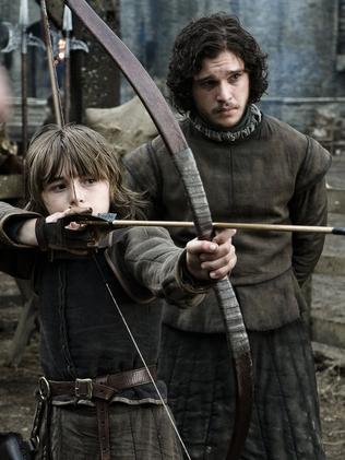 Jon Snow taught Bran Stark how to use a bow. In return, Bran will reveal the secret of Jon’s parentage.