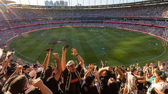 Competing club members will be given an extra 1000 tickets for this year’s AFL grand final, the league announced on Tuesday. Picture: Jason Edwards