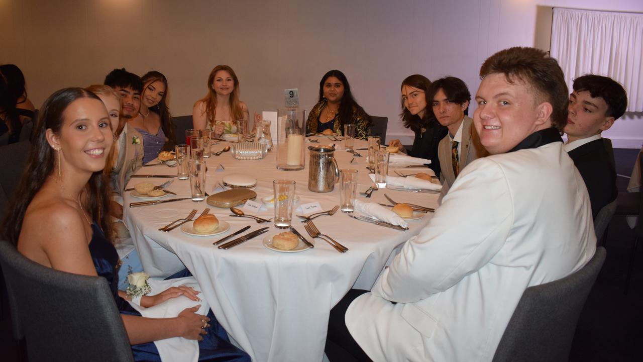 Brisbane Bayside State College formal at Victoria Park marquee in Herston, Brisbane on November 14, 2024. Picture: Grace Koo