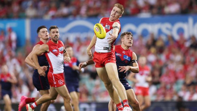 Matt Roberts is starting his AFL career strongly. (Photo by Matt King/AFL Photos/Getty Images)