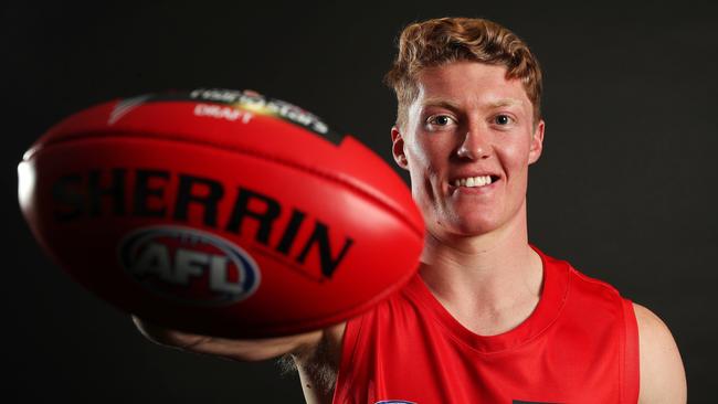 Number one draft pick Matt Rowell is a SuperCoach lock. Picture: Michael Klein