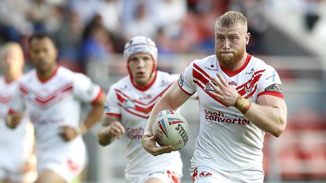 Thompson is one of the best forwards in Super League. Photo by Martin Rickett/PA Images via Getty Images.