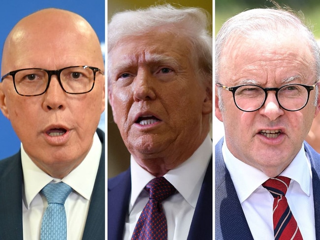 Peter Dutton has hit back at Anthony Albanese's claims that he is better placed than the Opposition Leader to forge a productive relationship with Donald Trump.