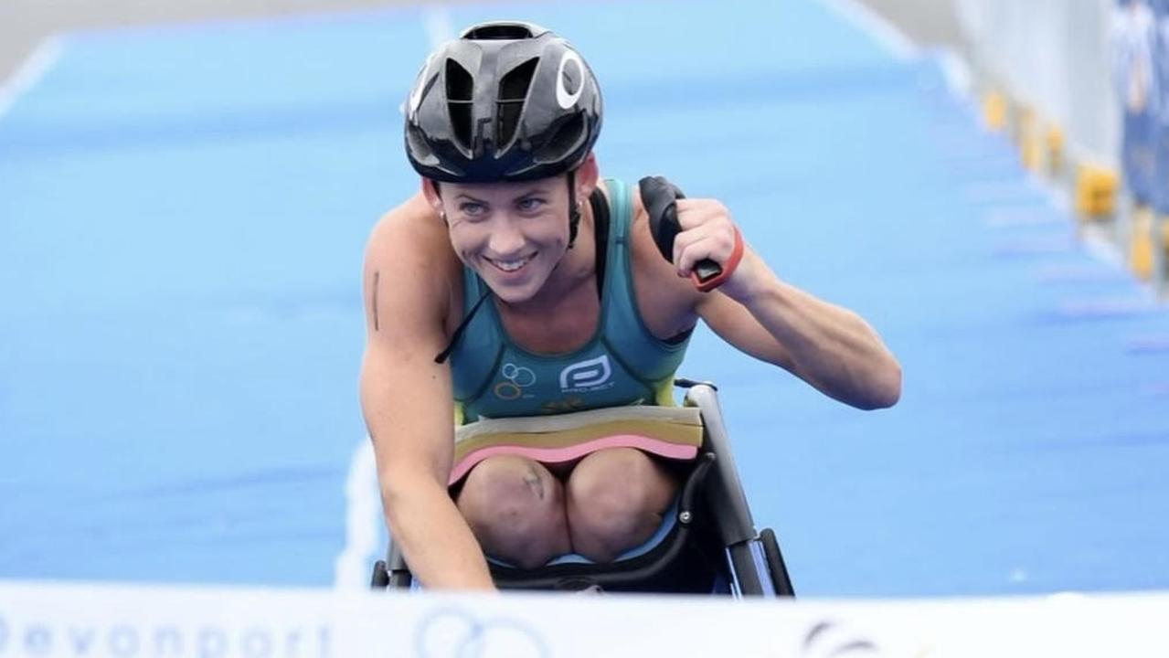 Driven for success: Lauren Parker is at her first Paralympic Games. Picture: Supplied