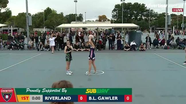 REPLAY: SA Country Netball Championships - Riverland vs Barossa, Light & Gawler (U15's Div1 QF) - Court 5