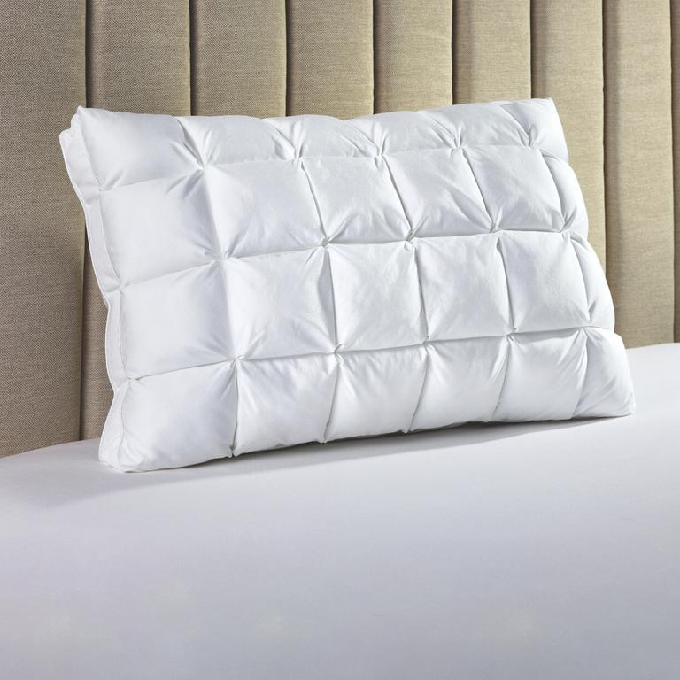 The luxe pillow’ has been described as ‘so heavenly’, it makes you feel like you’re sleeping on a cloud. Picture: Aldi