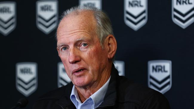 Wayne Bennett has further bolstered the Dolphins’ blossoming forward pack by signing Gold Coast Titans prop Herman Ese’ese. Picture: Getty Images