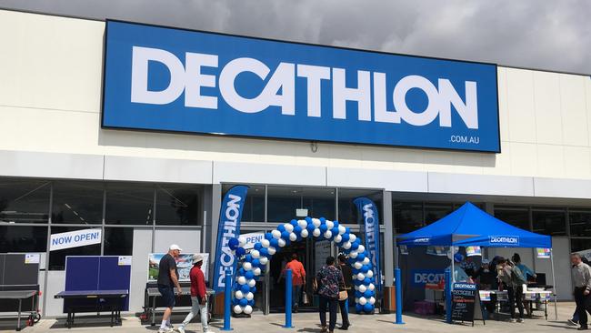 The first Victorian Decathlon store opened in Knoxfield on November 30.