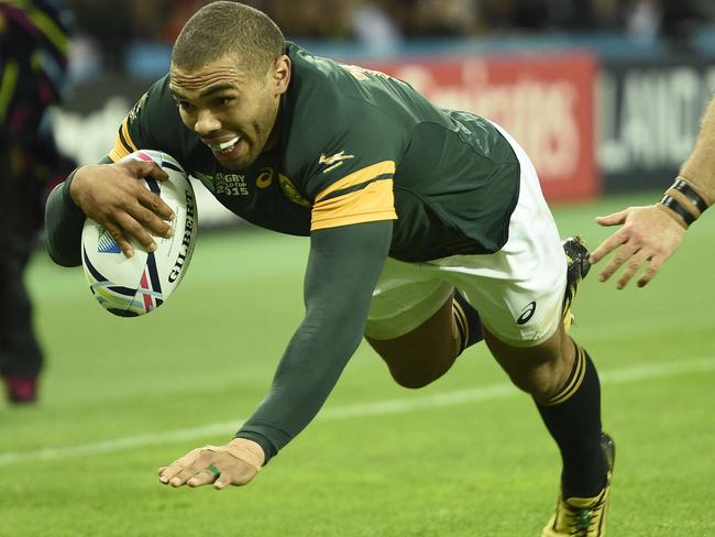 Springbok winger Bryan Habana is one try away from two World Cup records.