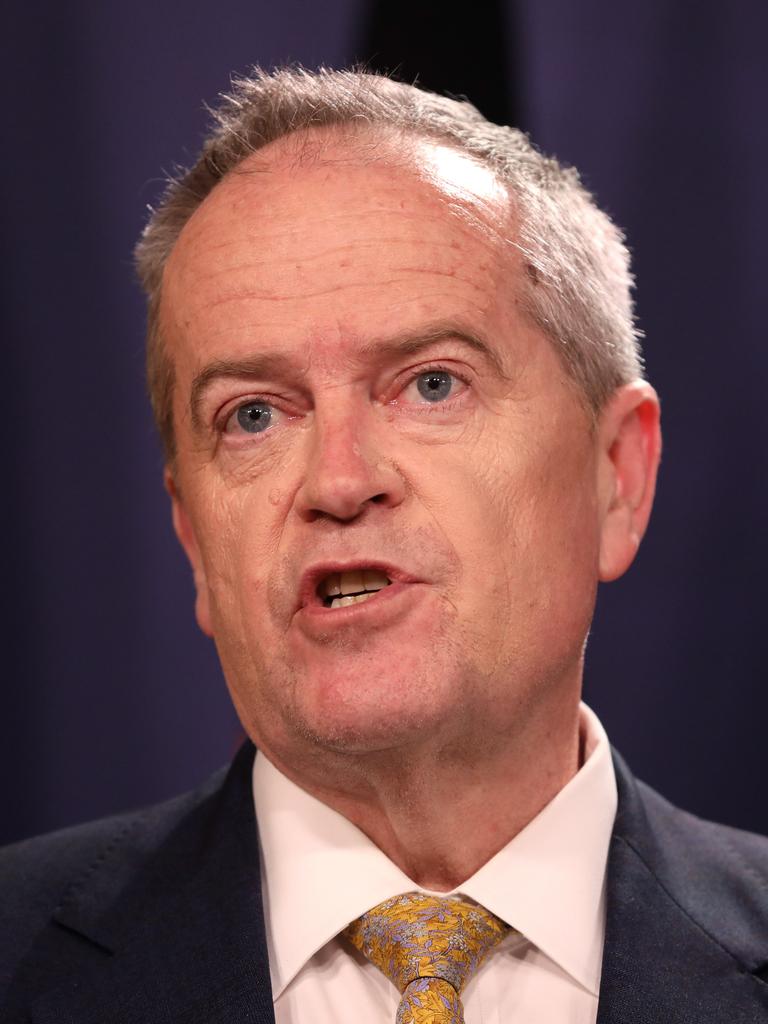 Former Labor leader Bill Shorten. Picture: AAP Image/Jane Dempster