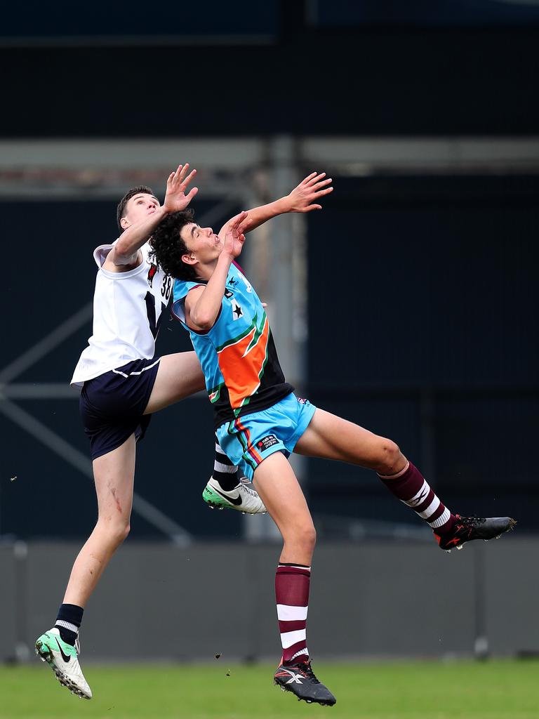 Under-18s national champs Allies v Vic Country. PICTURE CHRIS KIDD