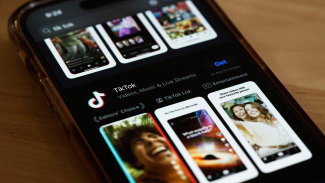 TikTok could soon be banned in the USA. Picture: Getty Images/AFP