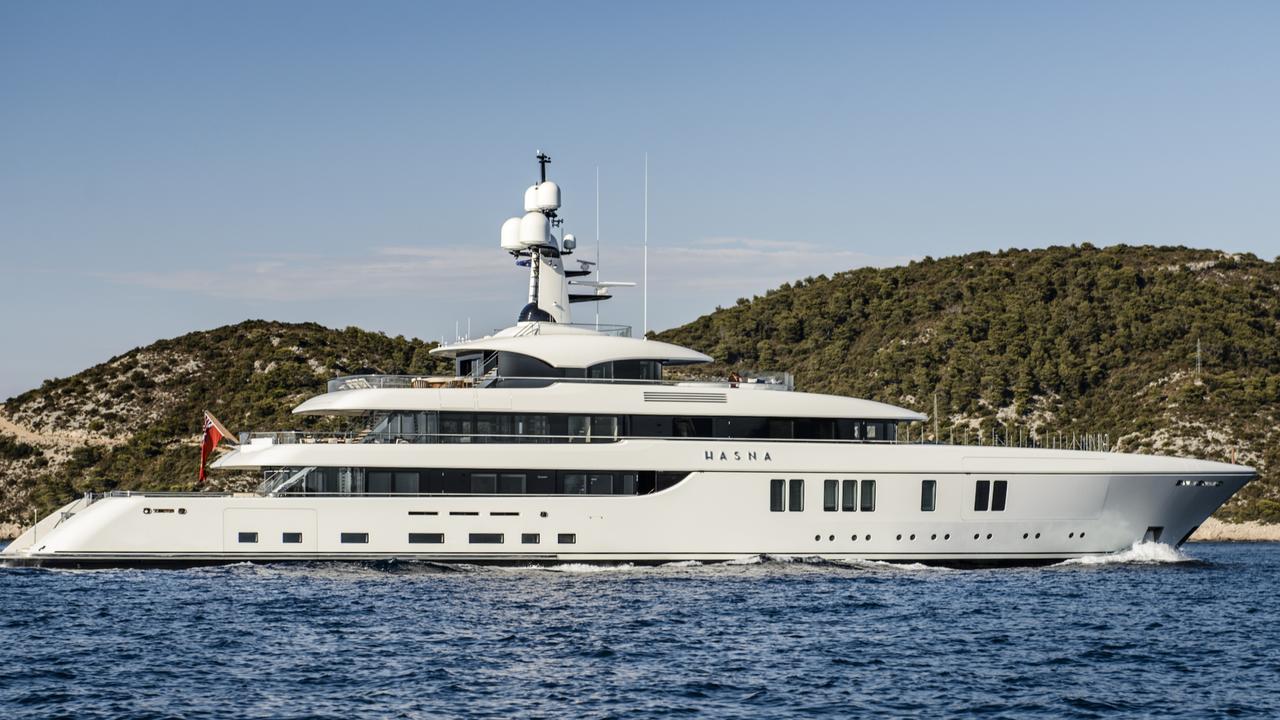 Aussie John Symond has sold his 73-metre super yacht, Hasna