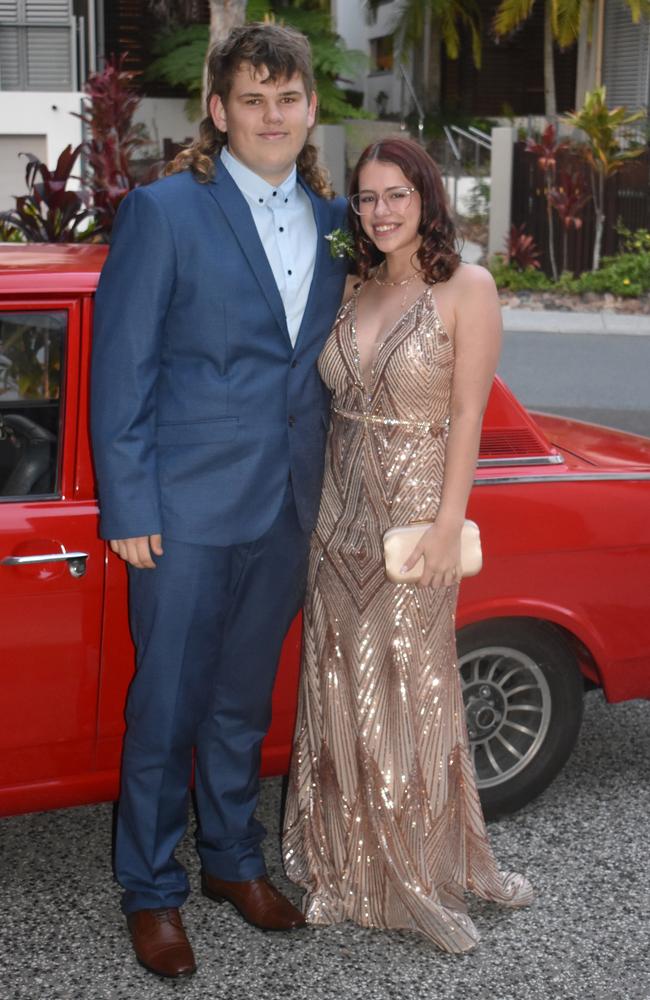 Liam and Amy enjoyed their night at the 2022 Noosa District State High School Formal. Picture: Eddie Franklin