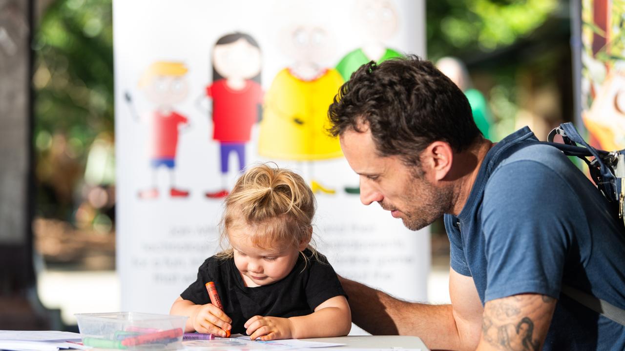 Children had at absolute blast at Messy Play Nambour on Wednesday. Photo: Joseph Byford Photography