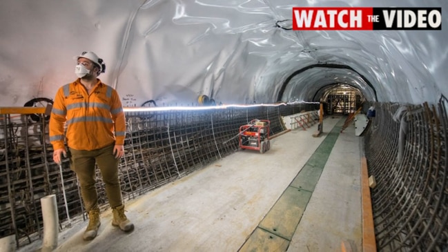 Metro tunnel cross passages commence