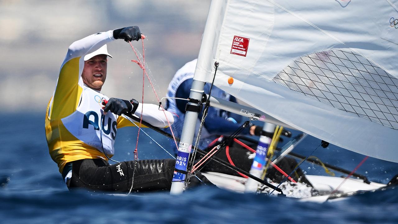 Matt Wearn has to do more in Marseille than show up and finish the race, which was how well ahead he was at Tokyo, but he remains in a great position for a gold medal having already guaranteed himself a silver. Let’s go, Matt! Picture: Clive Mason/Getty Images