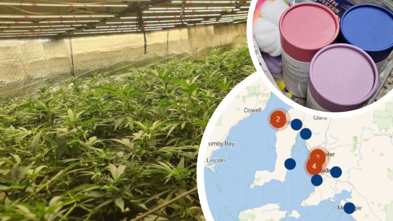 SA’s drug bust suburbs for 2025, mapped and listed