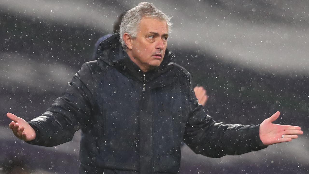 Jose Mourinho looks short of answers right now.