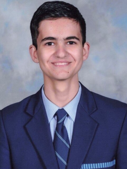 Adrian Niculescu, 16, Sacred Heart College. Picture: Supplied