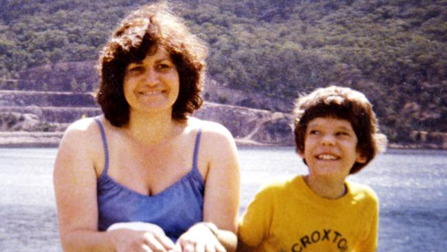 Murder victim Maria James and her son Adam. Picture: Supplied