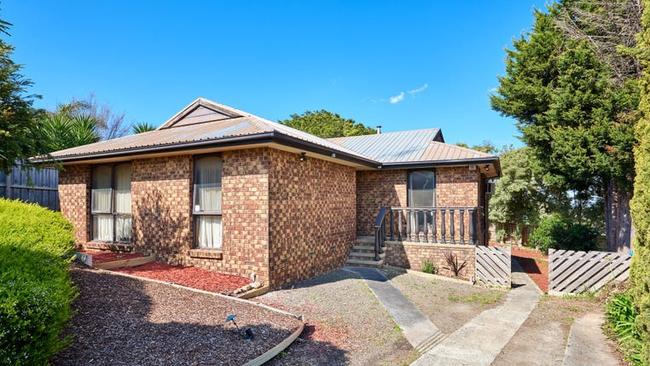 This three-bedroom house at 10 Hunter Rise, Endeavour Hills has a $660,000-$726,000 price guide.