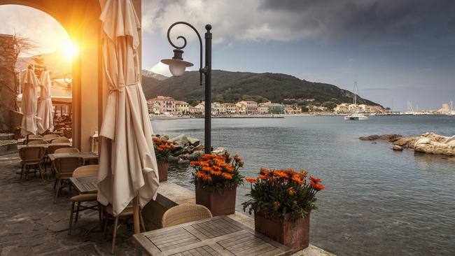 The town of Marciana on the island of Elba, Tuscany. Picture: Getty Images