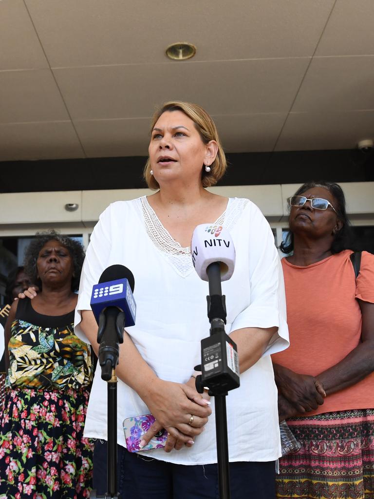 Senator Dorinda Cox advocates for Munupi people as they fight Santos in the Federal Court. Picture: (A)manda Parkinson