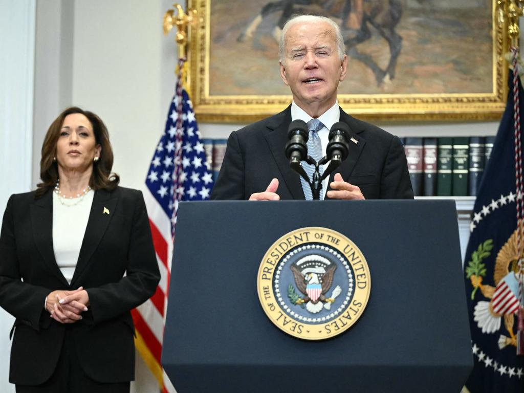 The White House had strongly implied that the former president’s cancer claim was a slip-up. Picture: AFP