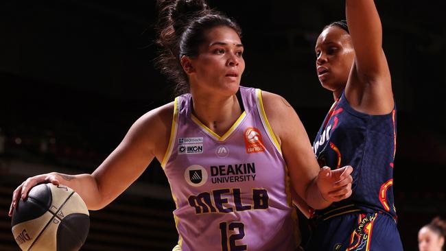 Penina Davidson was caught off guard when learning of the Boomers’ licence transfer. Picture: Sarah Reed/Getty Images.