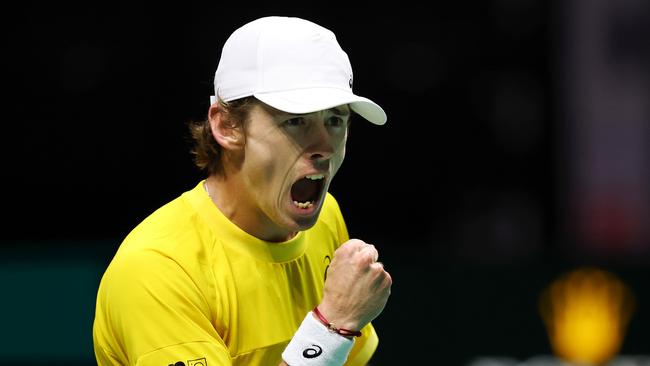 Alex de Minaur will lead the Aussie charge when the United Cup begins on December 29. Picture: Matt McNulty/Getty Images for ITF