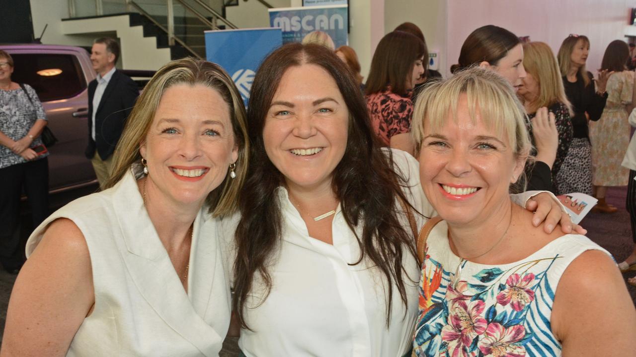 Jodie-Anne Mak, Jemma Neylan and Professor Julie Jomeen at GC Women in Business Awards at GCCEC, Broadbeach. Pic: Regina King