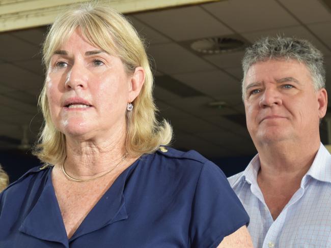 Chief Minister Eva Lawler at Gunbalanya School. Picture: Sierra Haigh