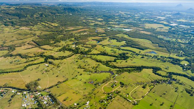 Aerial photo of Caboolture West, which is set to boom.