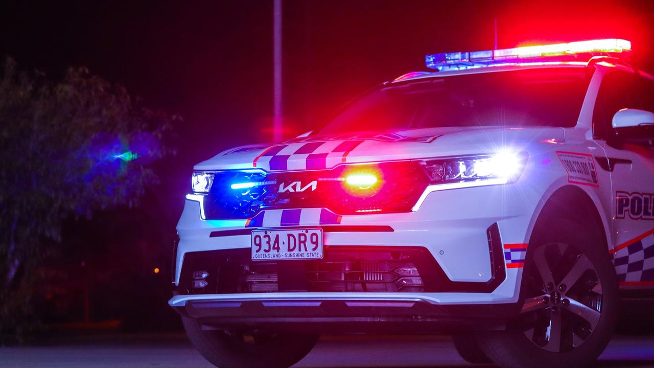 Police cars allegedly rammed by man evading arrest