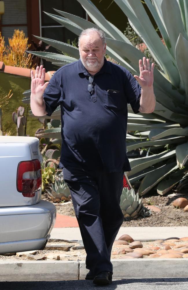 Thomas Markle has given numerous interviews to the media about his famous daughter. Picture: Mega