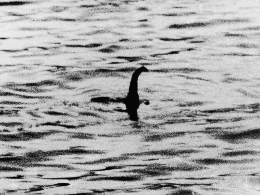 The famous photo of the Loch Ness monster taken in 1934. Picture: Getty