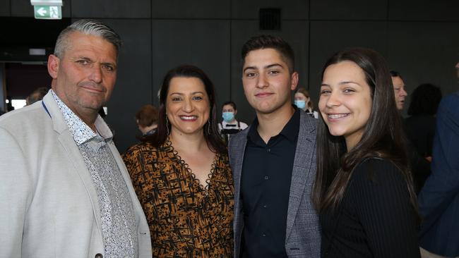 St Joseph’s College 2021 graduation ceremony. Picture: Mike Dugdale