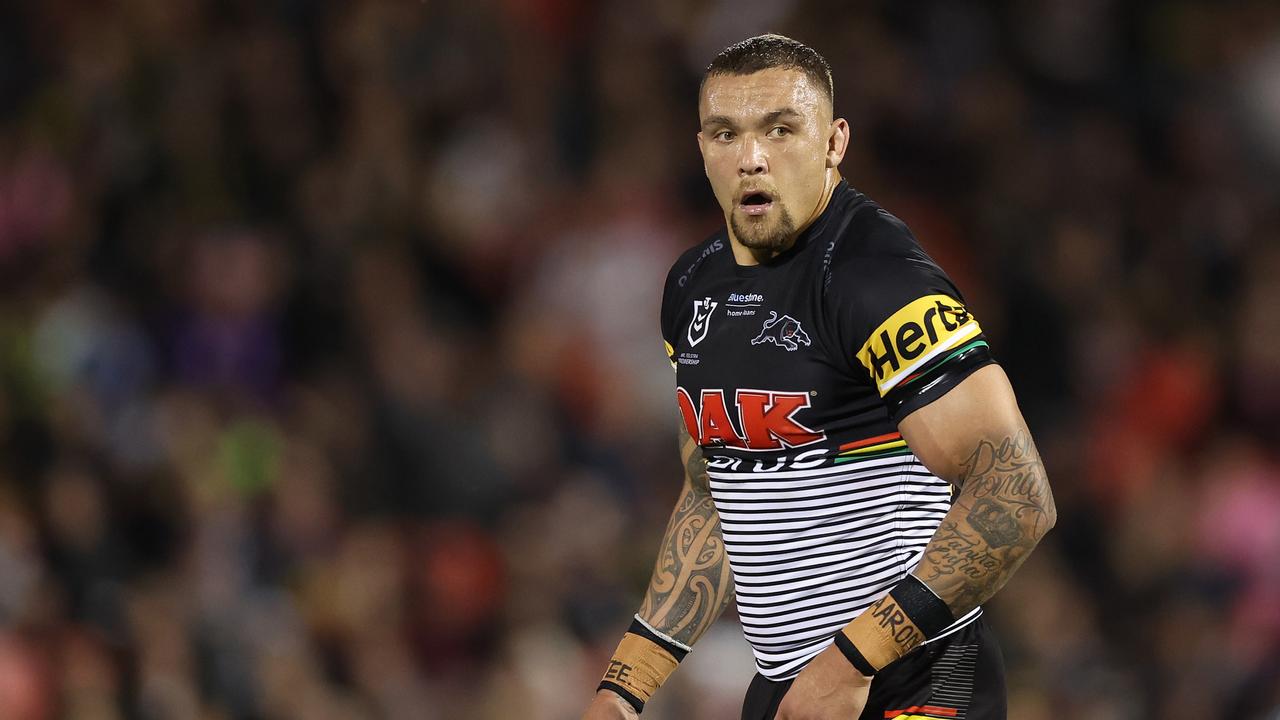 James Fisher-Harris of the Panthers. Photo by Mark Metcalfe/Getty Images.