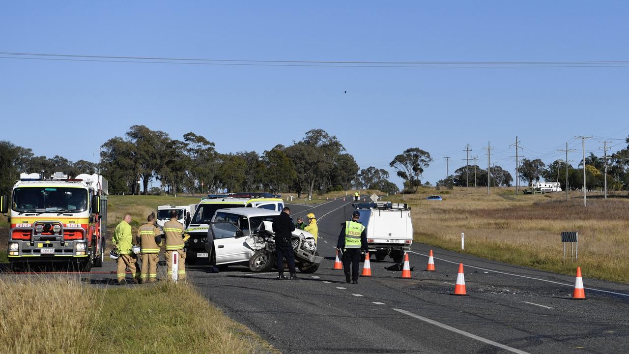 The 21-year-old Newtown man died after he was hit by a passing vehicle.