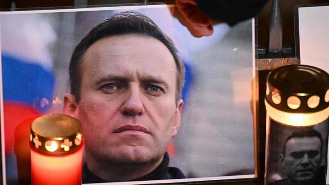 Navalny died on February 16 at the Arctic prison colony in Russia's Yamalo-Nenets region in northern Siberia where he was serving a 19-year-term. Picture: AFP