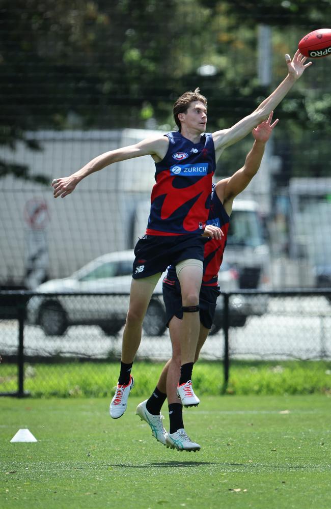 Kalani White in action for the Dees. Picture: David Caird