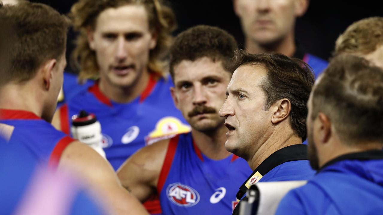 Western Bulldogs coach Luke Beveridge says his team is physically ready for anything. Picture: Darrian Traynor/AFL Photos/via Getty Images